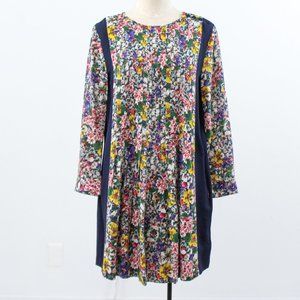 Band of Outsiders S/M Silk Floral Print Dress